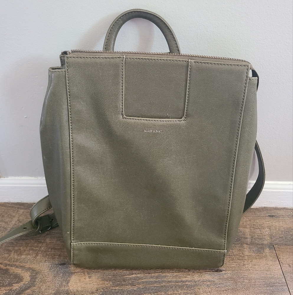 Olive Green Backpack